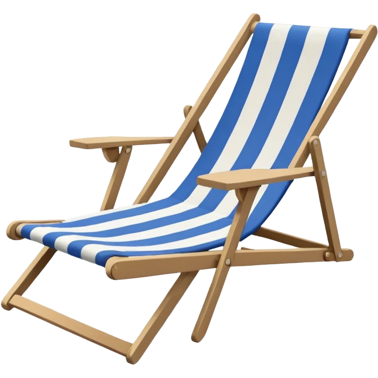 Deck chair emoji