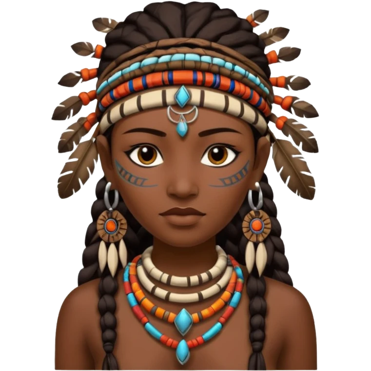 tribal woman emoji