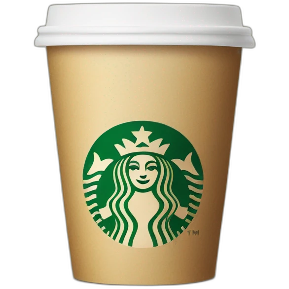 starbucks cup emoji