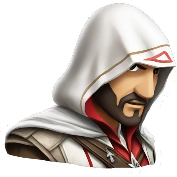 Ezio from Assassins Creed  emoji