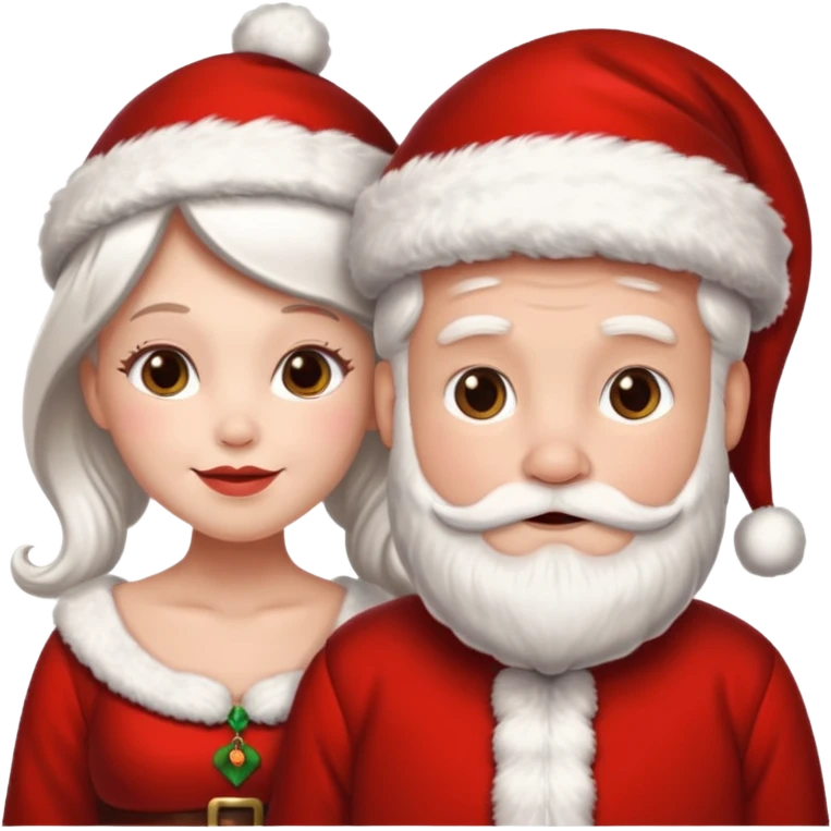 Mr. and Mrs. Clause emoji