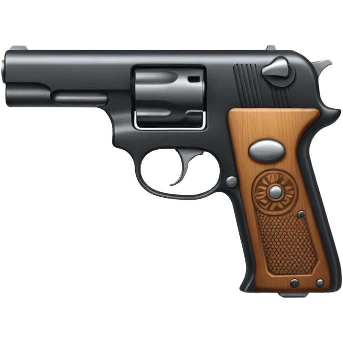 A handgun emoji