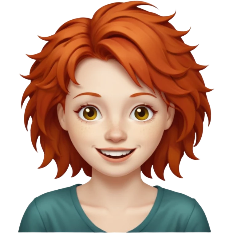 pirate redhead woman drunk emoji