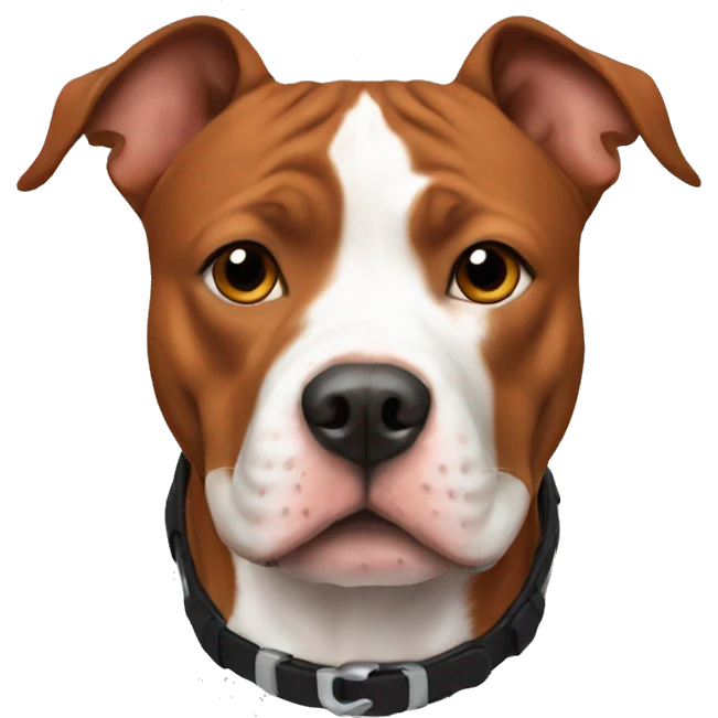 Red American Staffordshire Terrier emoji