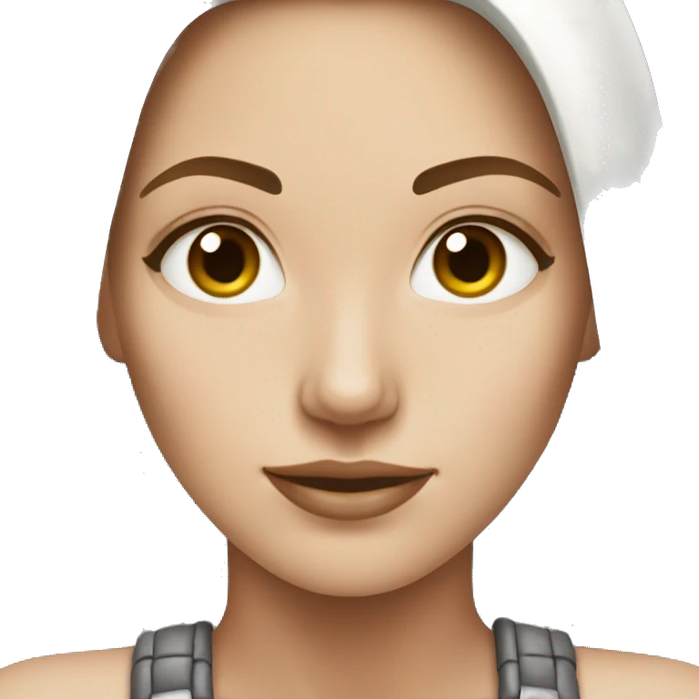 White girl chipotle emoji