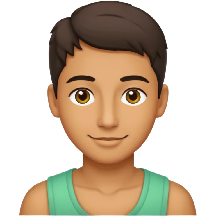 EliNi göğsine koyup rahatlayan huzurlu emoji