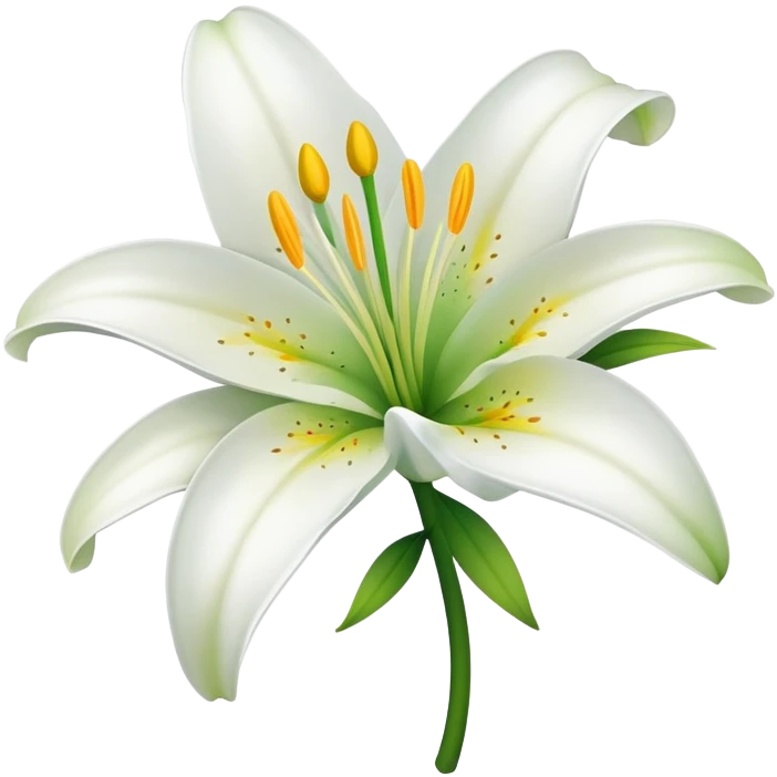 lily flower emoji