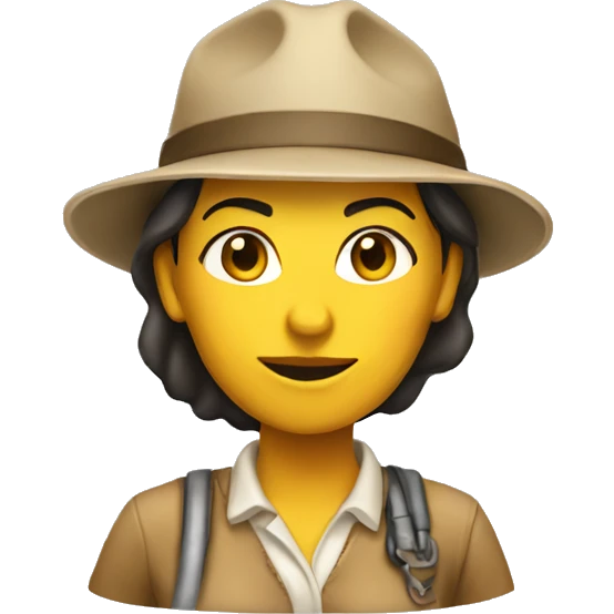 Female archeologist emoji