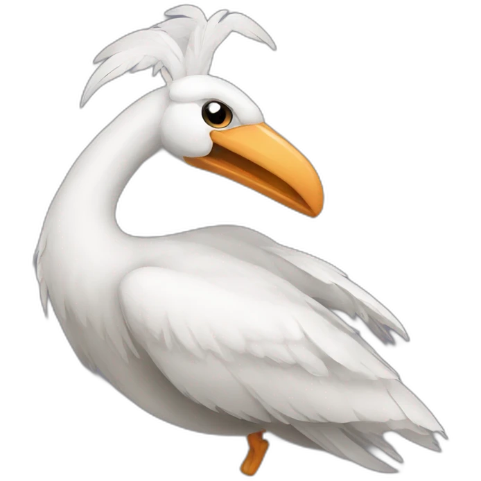 Cigogne basketball emoji