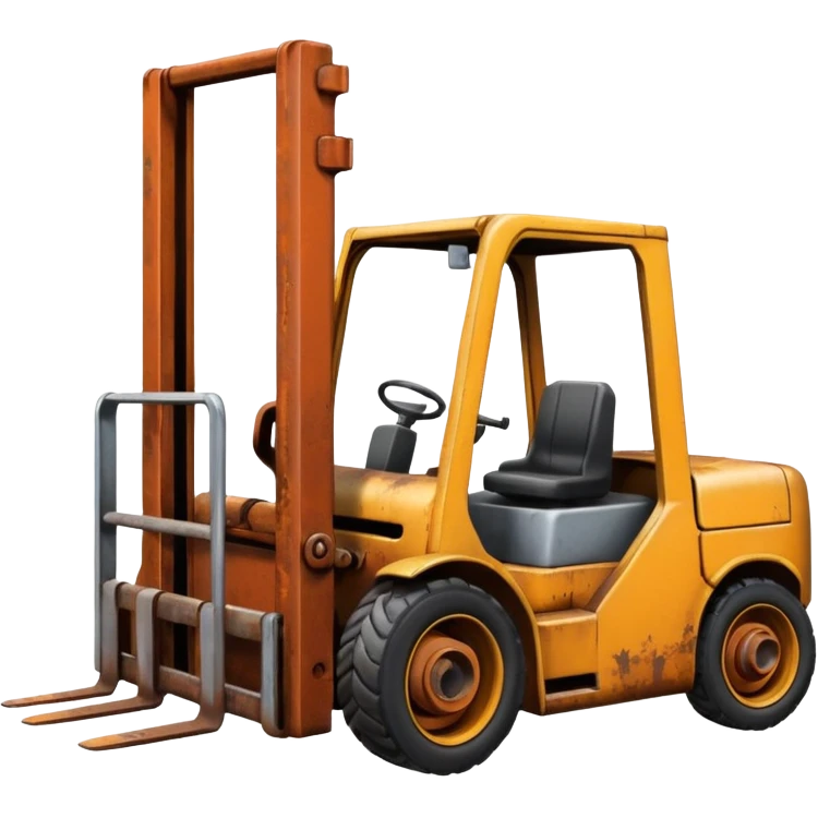 broken forklift emoji