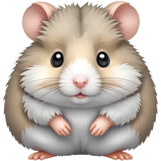 Grey hamster emoji