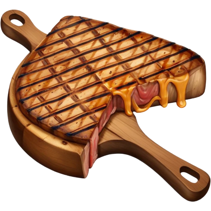 brown t bone emoji