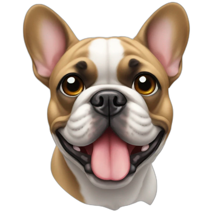 French bulldog emoji