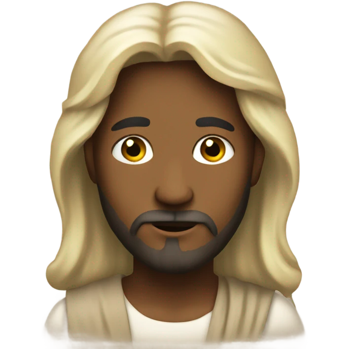 Following Jesus  emoji
