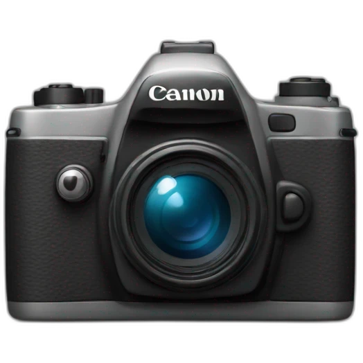 Camera canon emoji