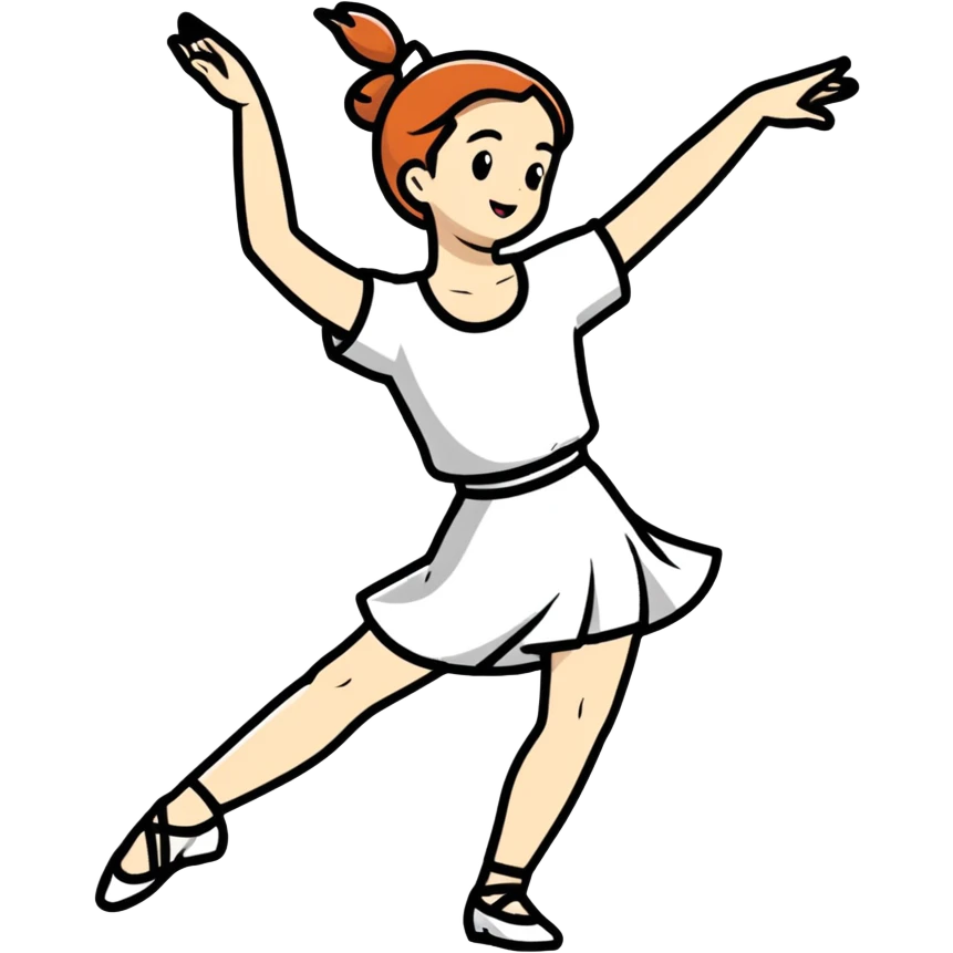 serial dance girly emoji