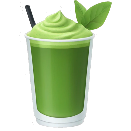Matcha drink  emoji