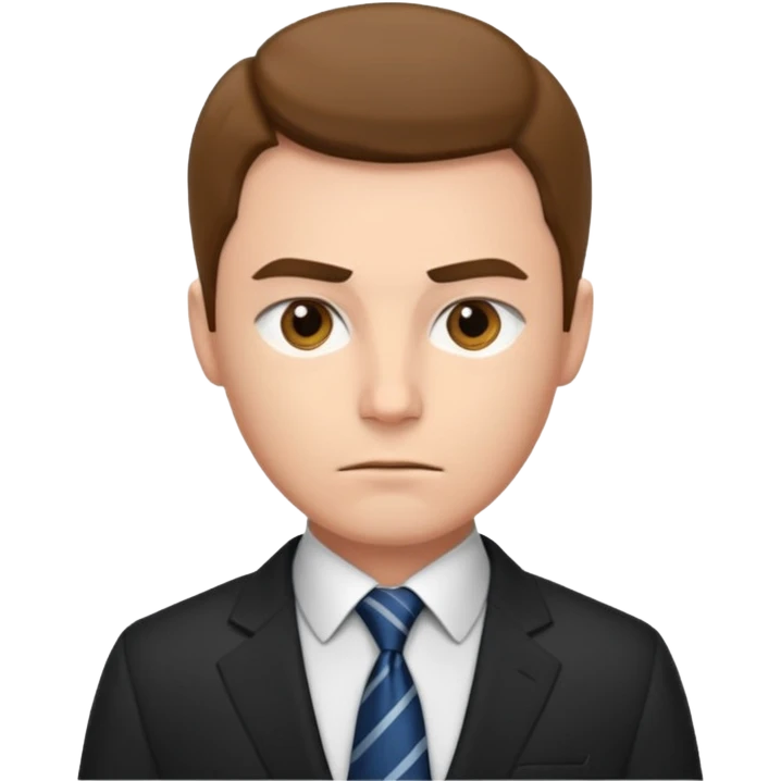 A business man emoji