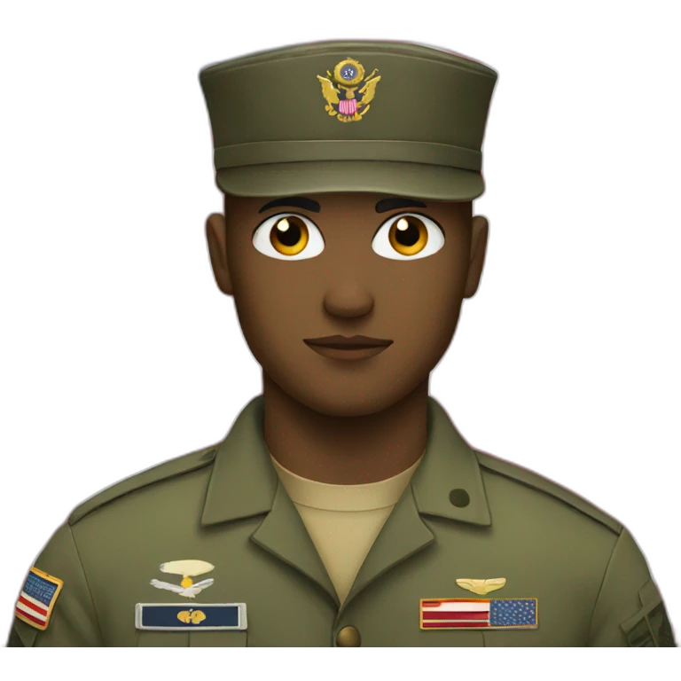 military emoji