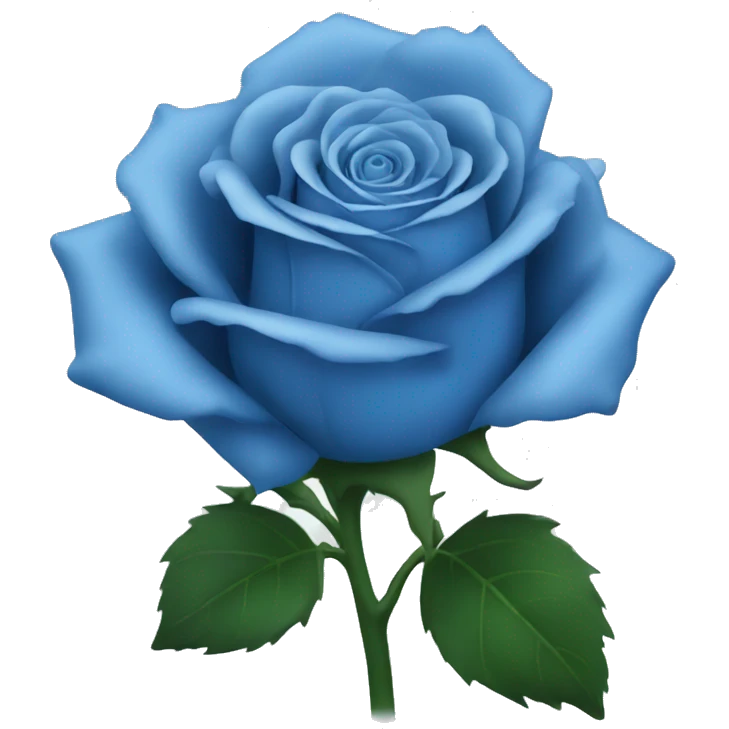 Blue Rose emoji