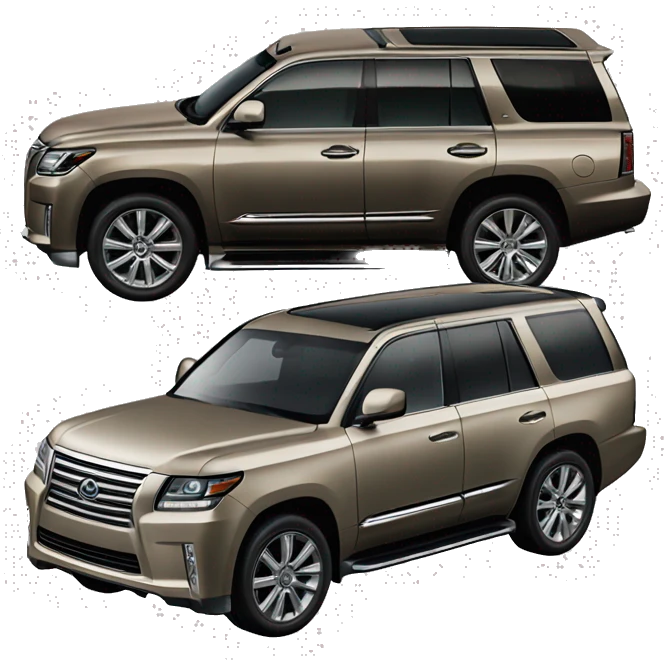 Lexus land rover escalade  emoji