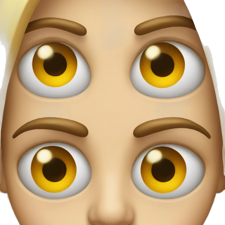 three eyes emoji