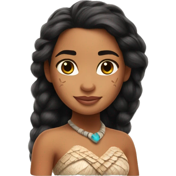 princess moana emoji