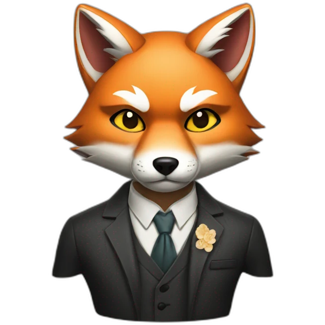 Yakuza fox emoji
