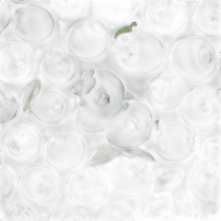 happy blueberry emoji