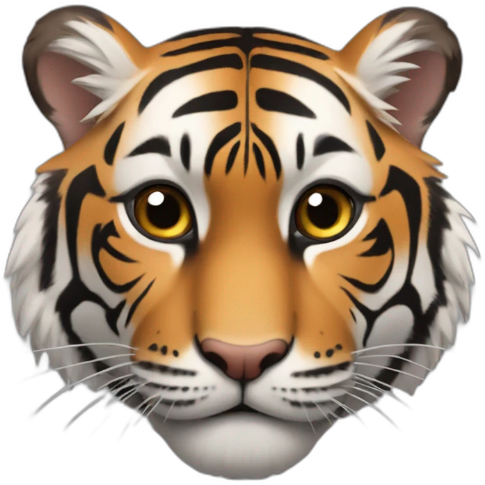 Tigre mignon emoji