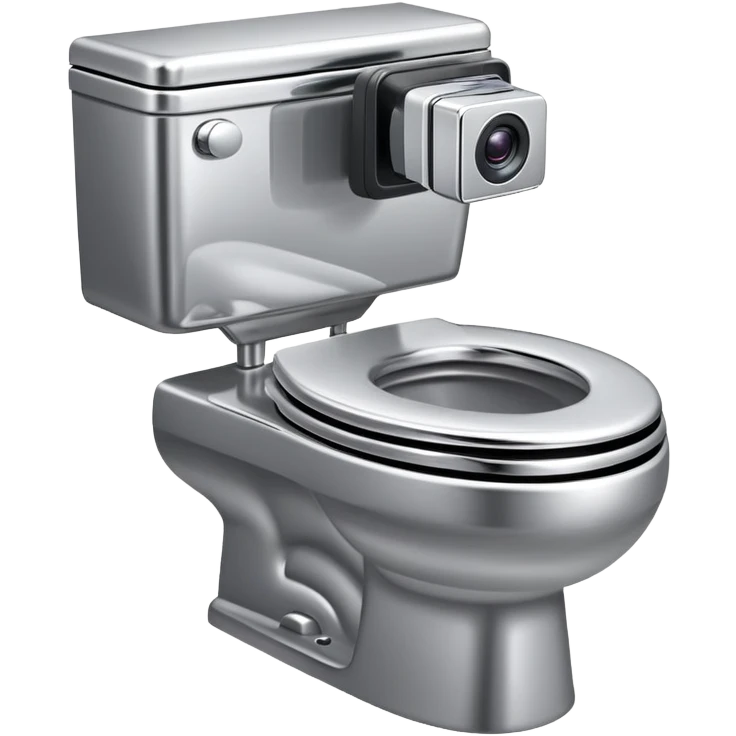 toilet with camera head, skibidi toilet emoji