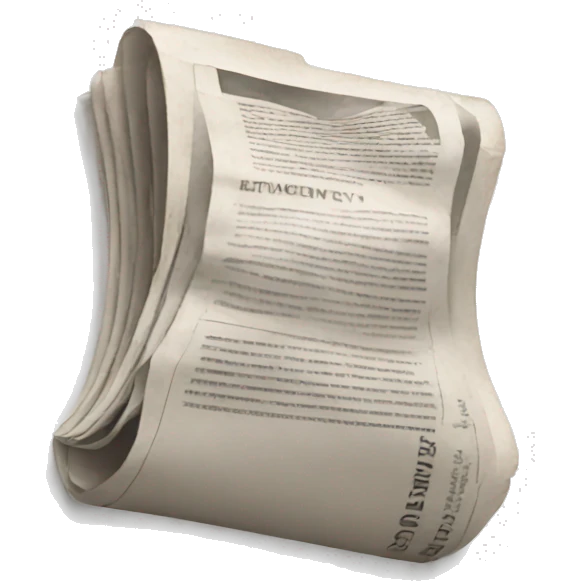 mobile newspaper emoji