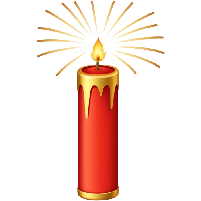 holiday firecracker emoji