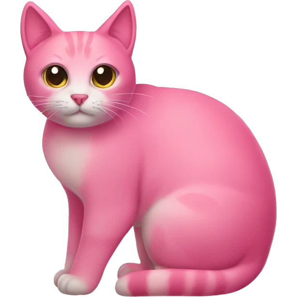 pink cat emoji