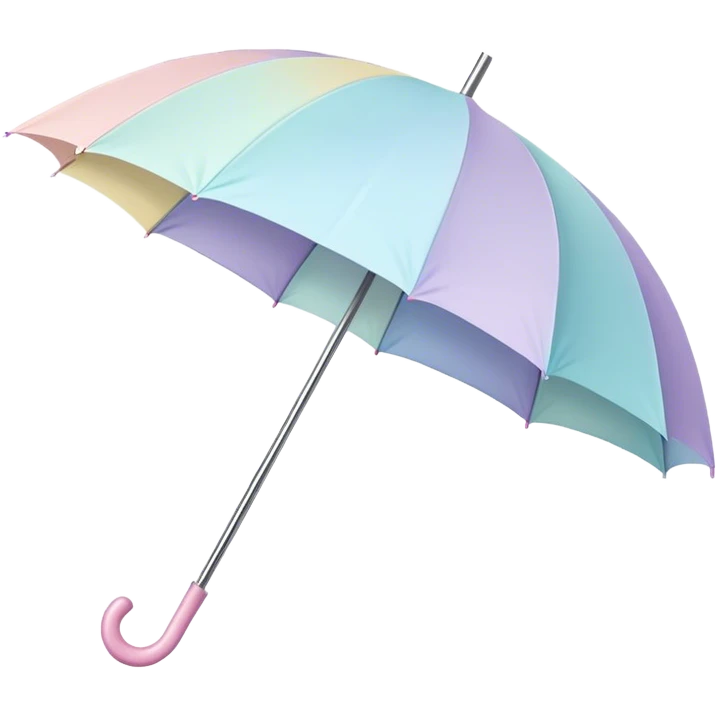 pastel umbrella emoji