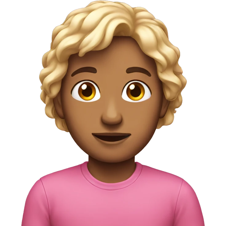 Pink emoji