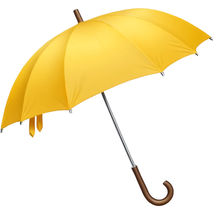 Yellow umbrella emoji