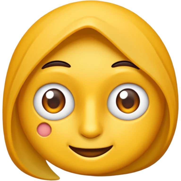 Ortası delik yamuk kare emoji