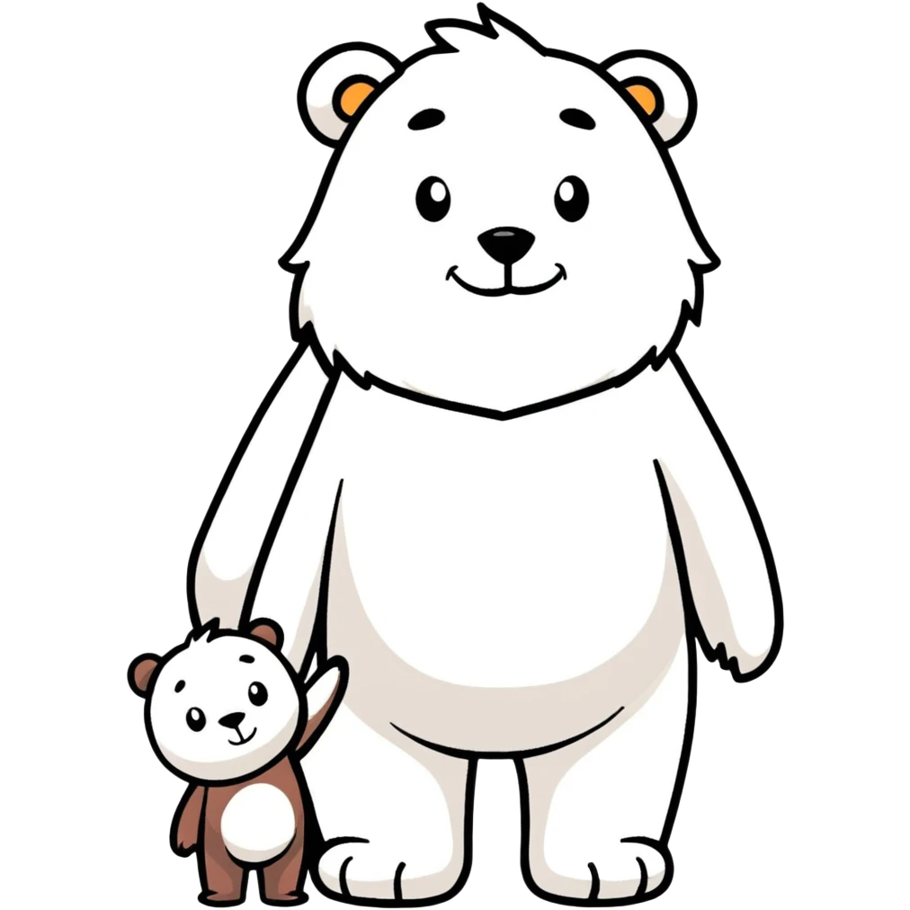 The Lorax with the bear emoji