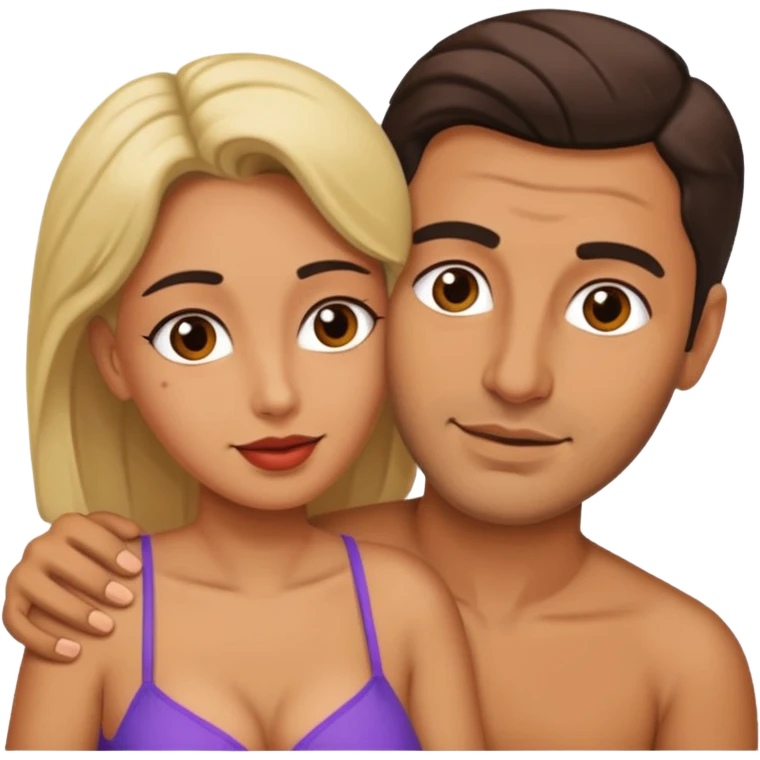 Italian guy having sex with woman emoji