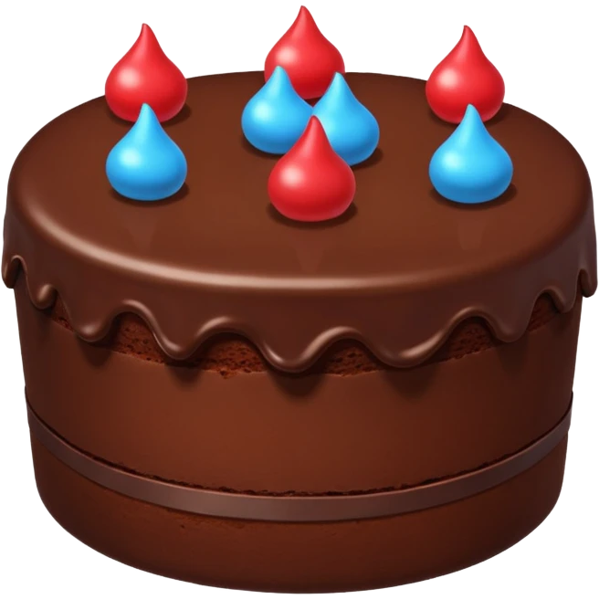 chocolate cake emoji