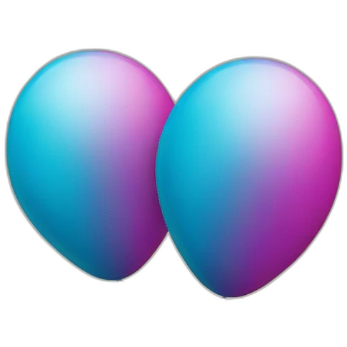 two balloons emoji