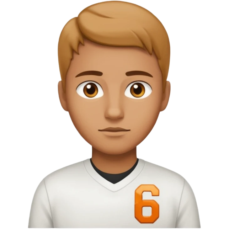 Person say 67 on  emoji