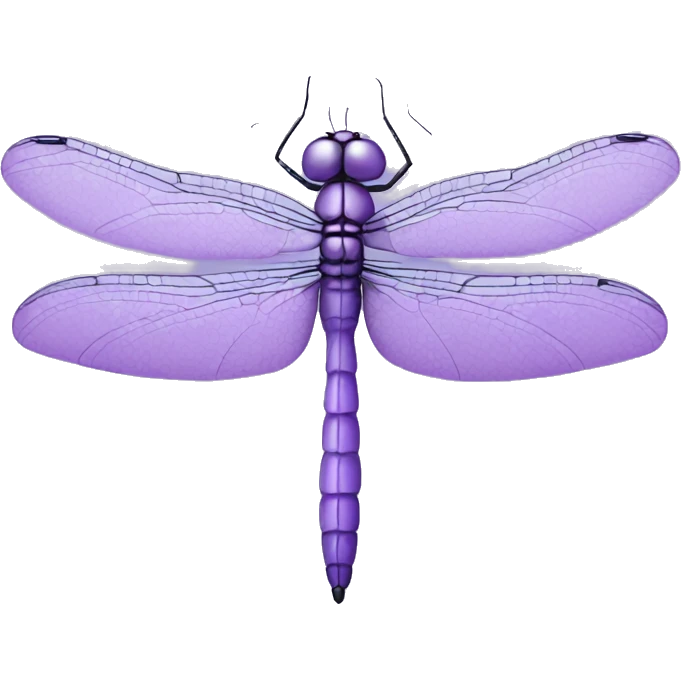 Lavender coloured dragonfly  emoji