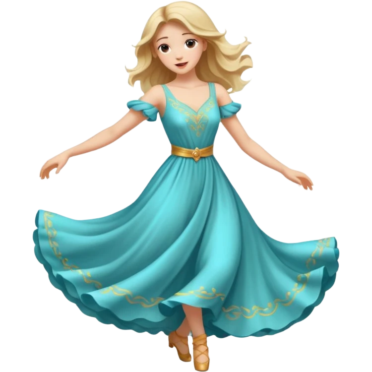 Dancing girl emoji