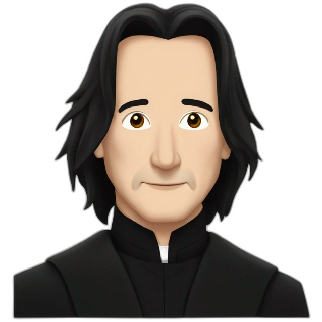 elegant severus snape alan rickman emoji