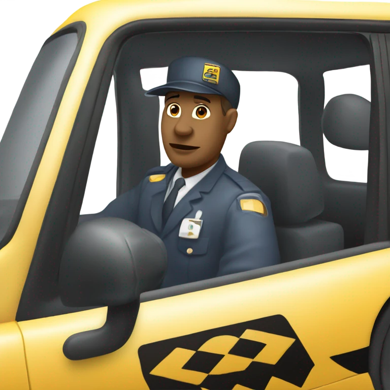 Cab Driver emoji