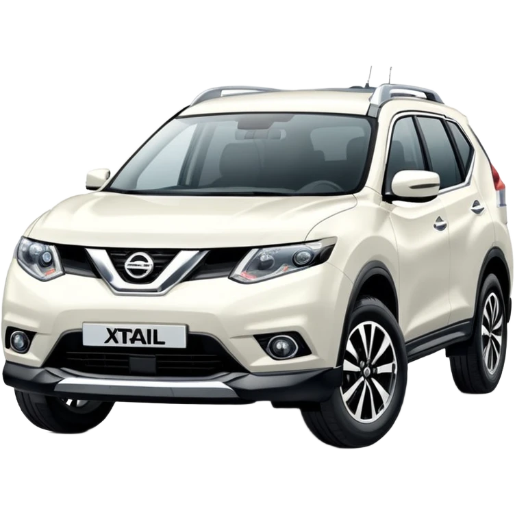 2019 white nissan x trail emoji