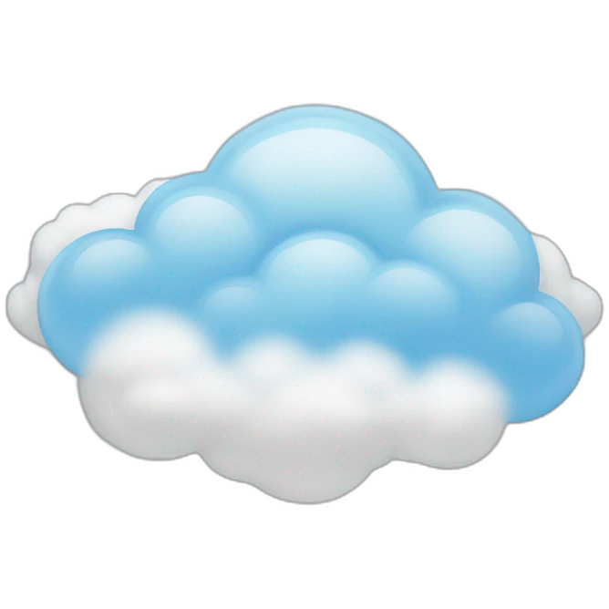 Cloud emoji