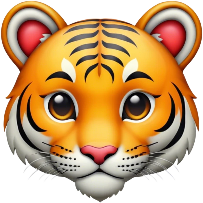 tiger heart emoji